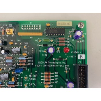 RUDOLPH Technologies A14487-E Focusc DSP Receiver/Video MUX Board